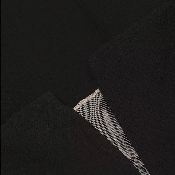 NWT LIV FOSTER ASYMMETRIC HEM SHORT COCKTAIL AND PARTY DRESS BLACK SIZE 12 - Picture 6 of 12